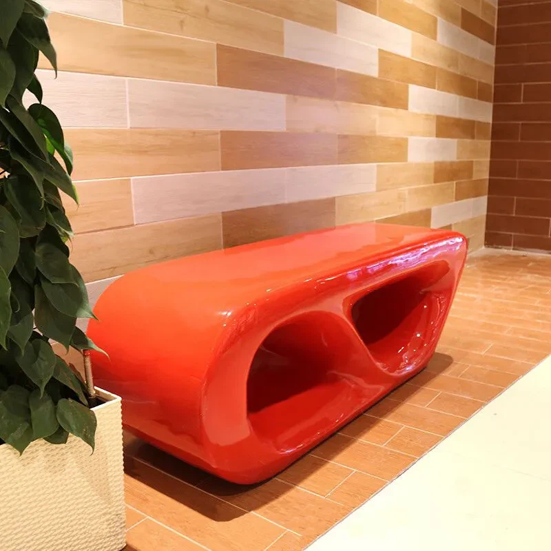 KY109 Japnese Chair Customized Sublimation Memorial Bench Leisure Furniture Garden Outdoor Public Chaise Lounge Chair